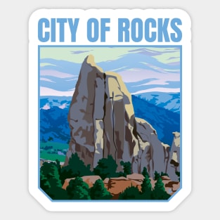 City of Rocks Idaho Sticker